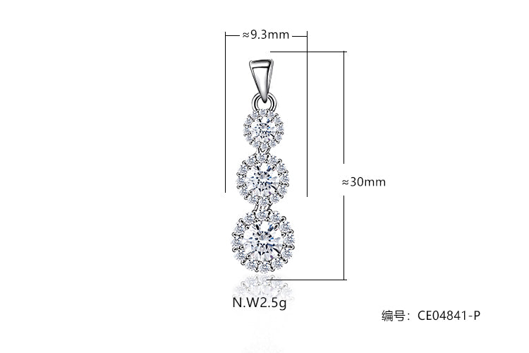 Pingente Luxo Prata 925 CE04841-P