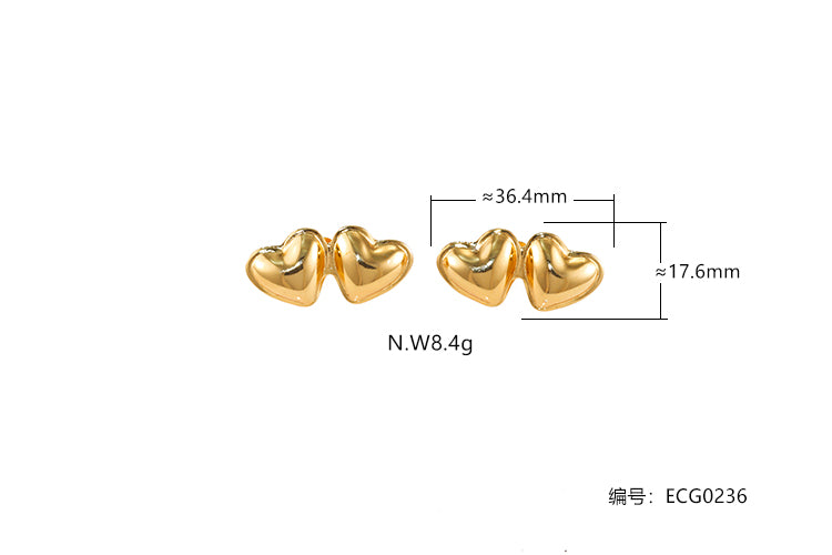 Brincos apaixonantes ECG0236
