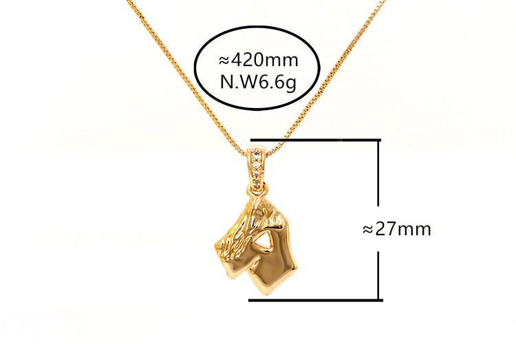 Colar letras iniciais XYN101597