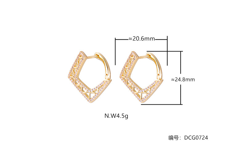 Brincos Super Luxo DCG0724