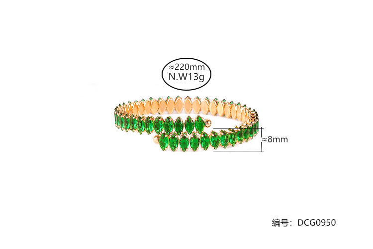 Bracelete Riviera Luxo Marquise DCG0950