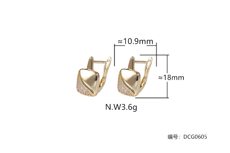 Brincos Luxo e Estilo DCG0605