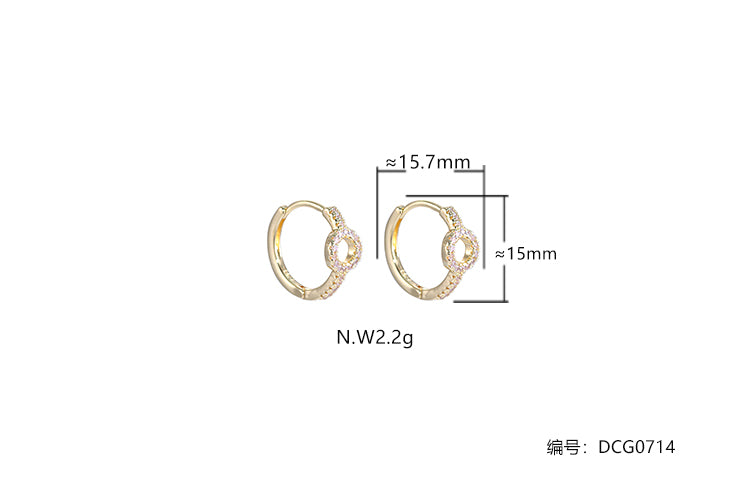 Brincos Estilo e leveza DCG0714
