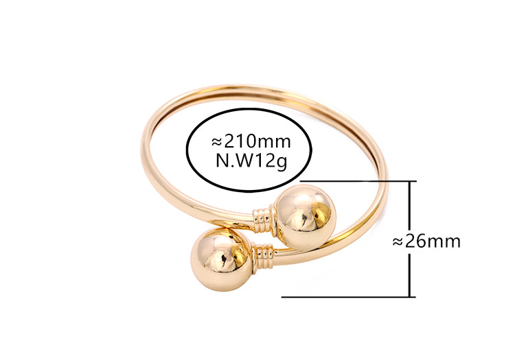 Bracelete Esferas Lisas DCG0132