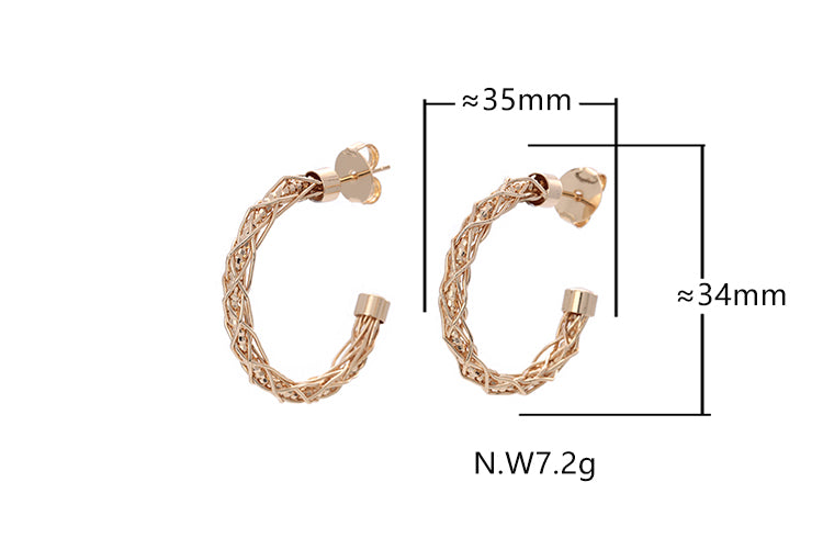 Brincos Argolas Perfeitas XYE106115