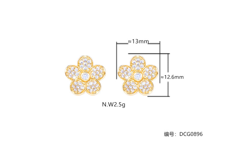 Brincos Flores da Primavera DCG0896
