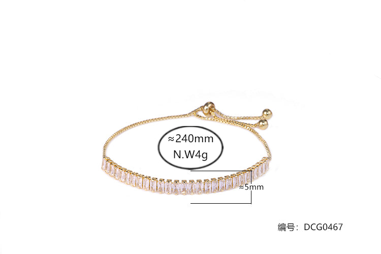 Pulseira Navete DCG0467 (3mm*6mm)