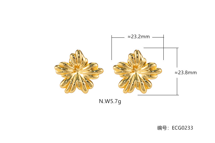 Brincos Flora ECG0233