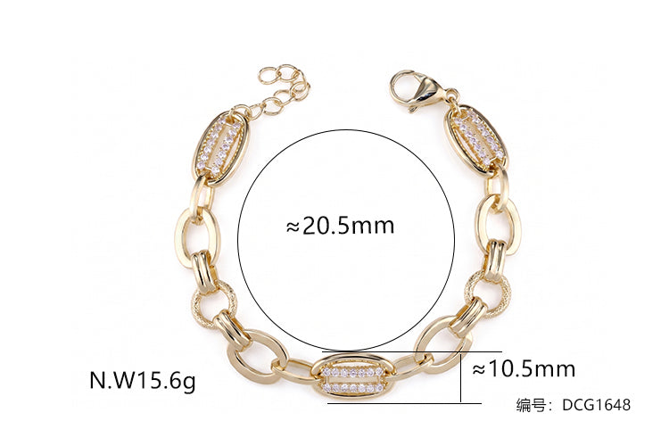 Pulseira Elos Ovais DCG1648