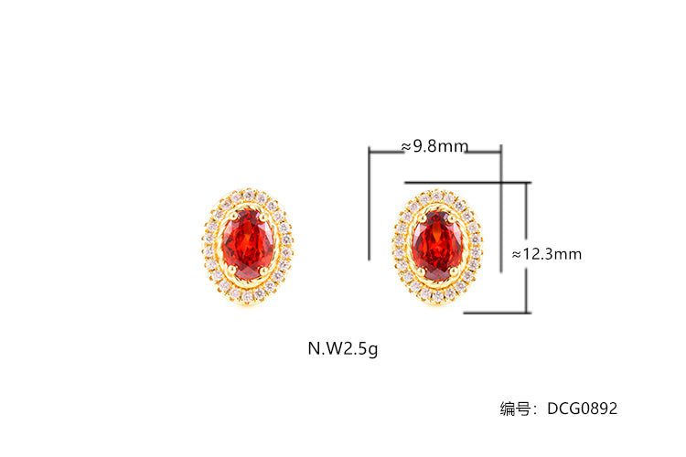 Brincos Joia Perfeita DCG0892