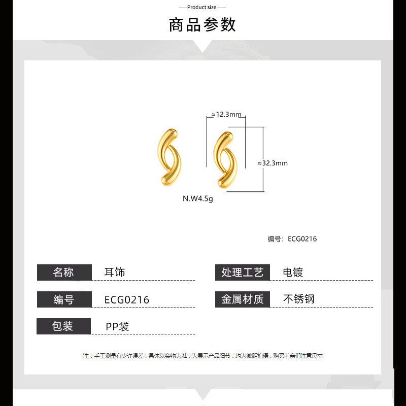 Brincos Movimento e Elegancia ECG0216