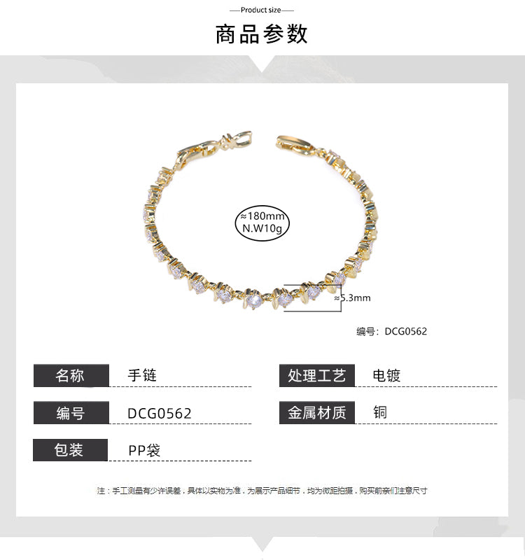 Pulseira pontos de luz unicos DCG0562