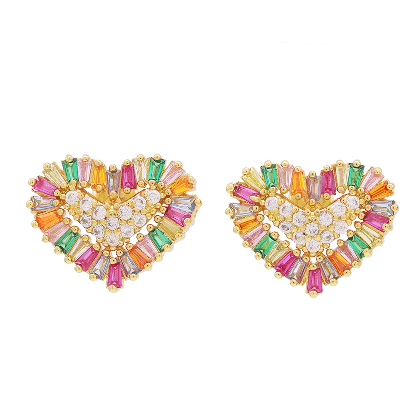 Brinco Coração Divertido - XYS100476