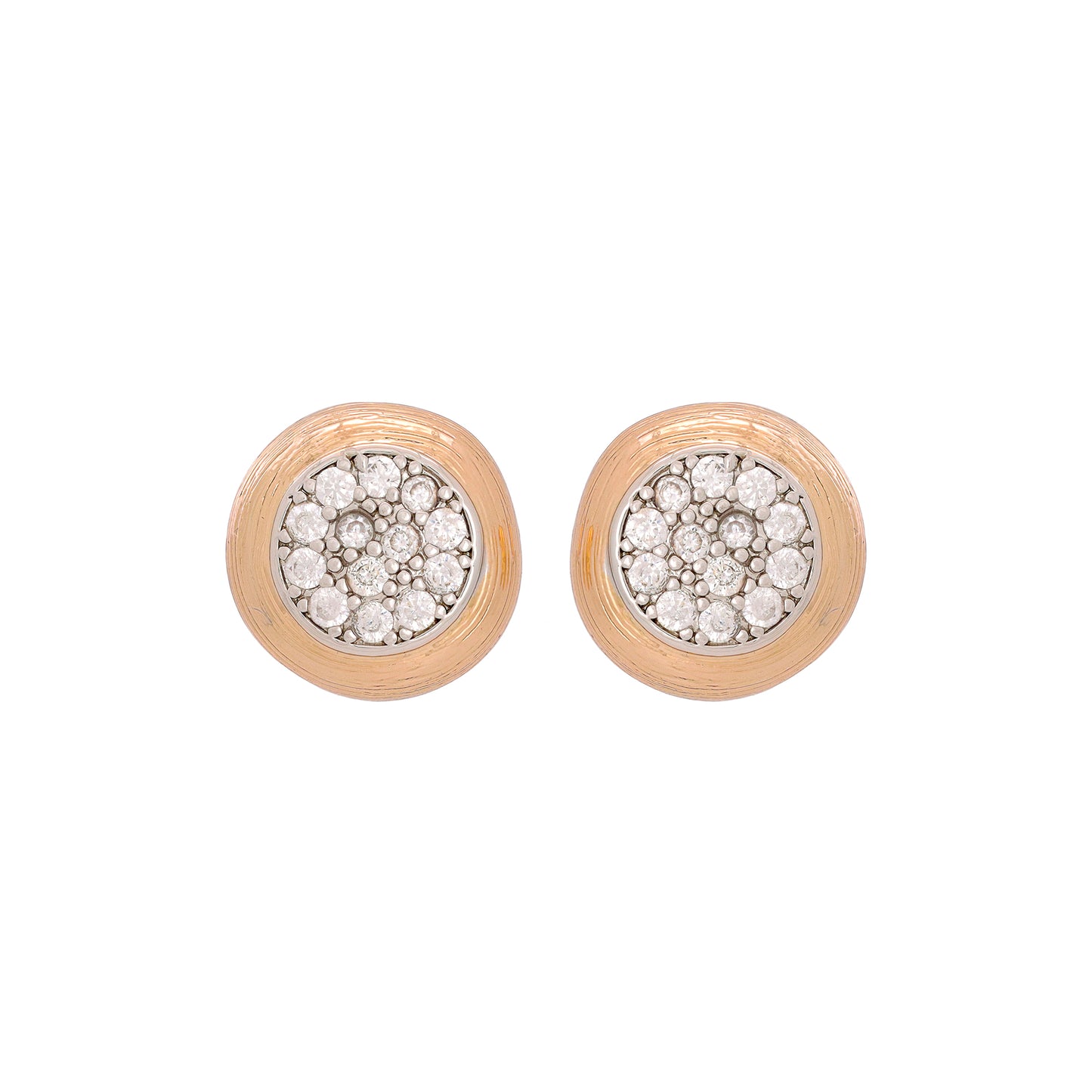 Brincos meia esfera Mix de banhos XYE105488