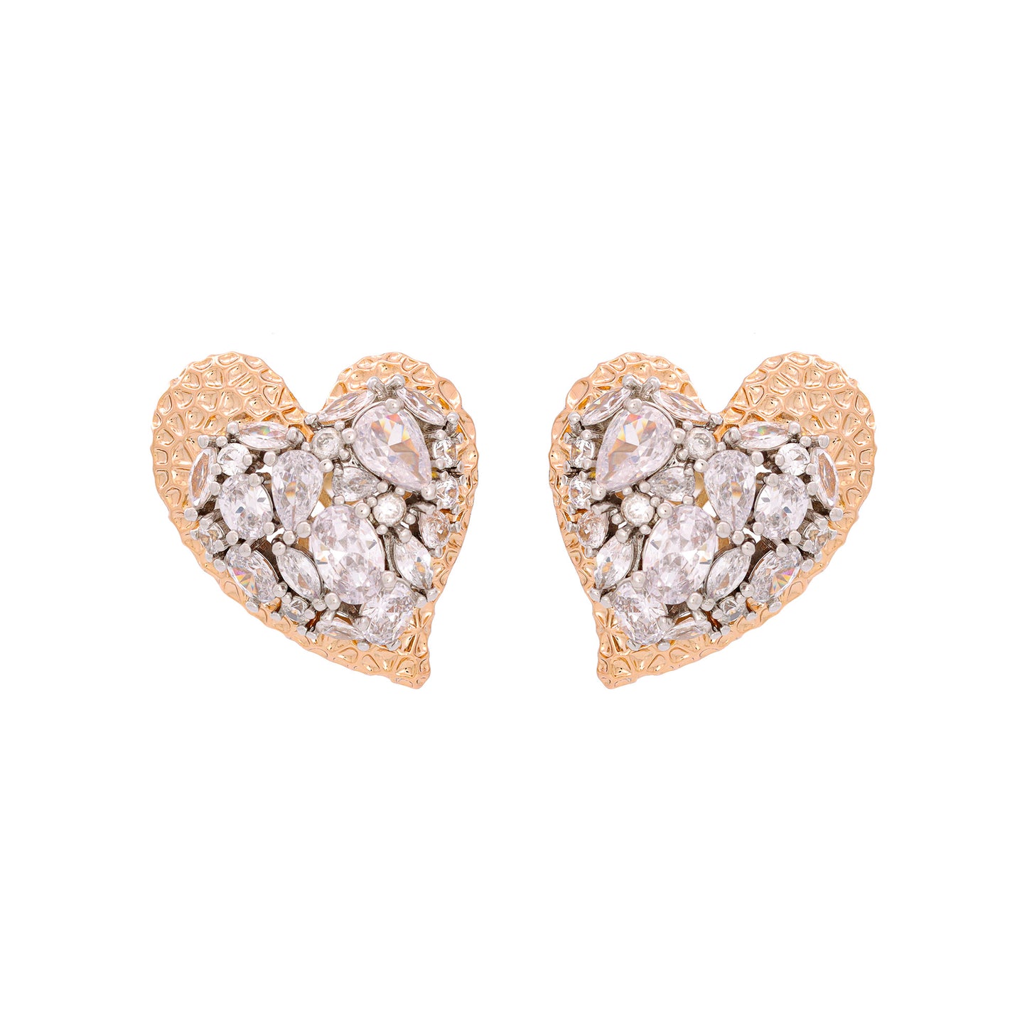 Brincos coracoes iluminados XYE105476