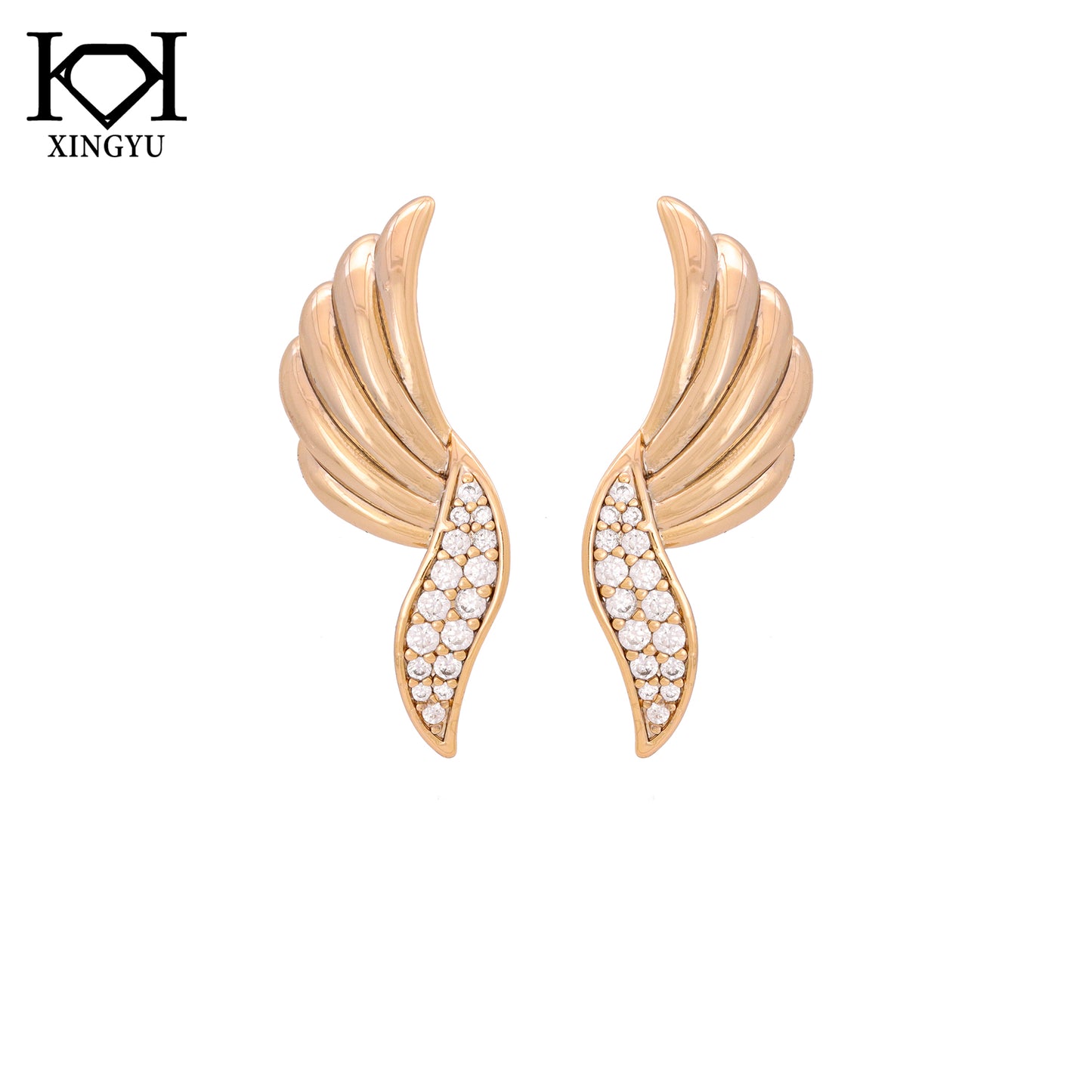 Brinco Asas Cravejado