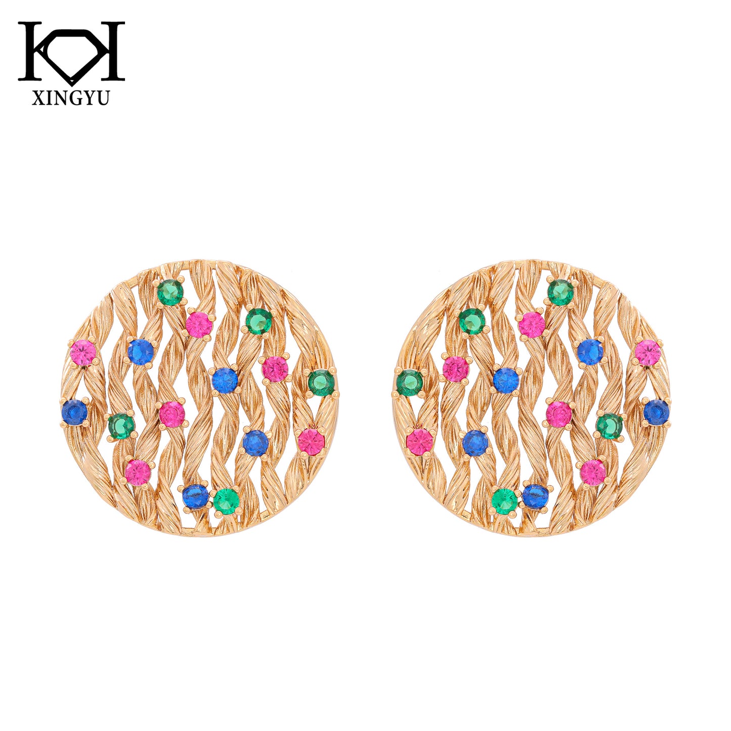 Brinco Circular Cravejado