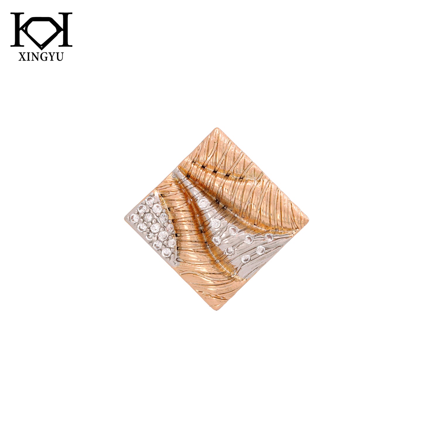 Colar Quadrado Detalhado