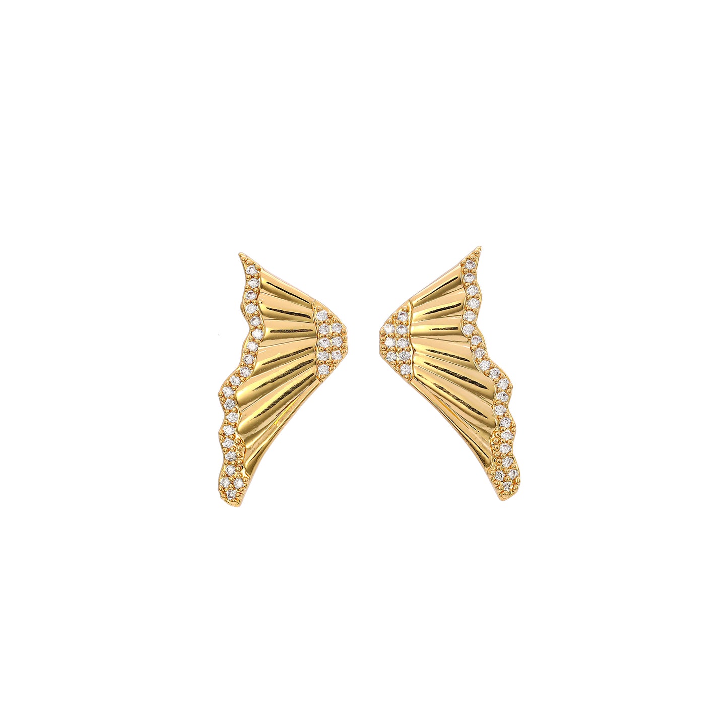 Brincos de asa de borboleta - XYS101715