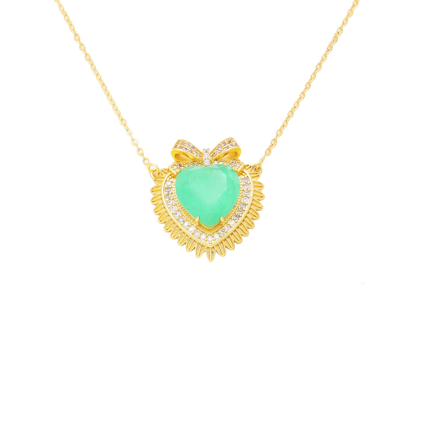 Colar Fusion Coração Presente - XYS101190