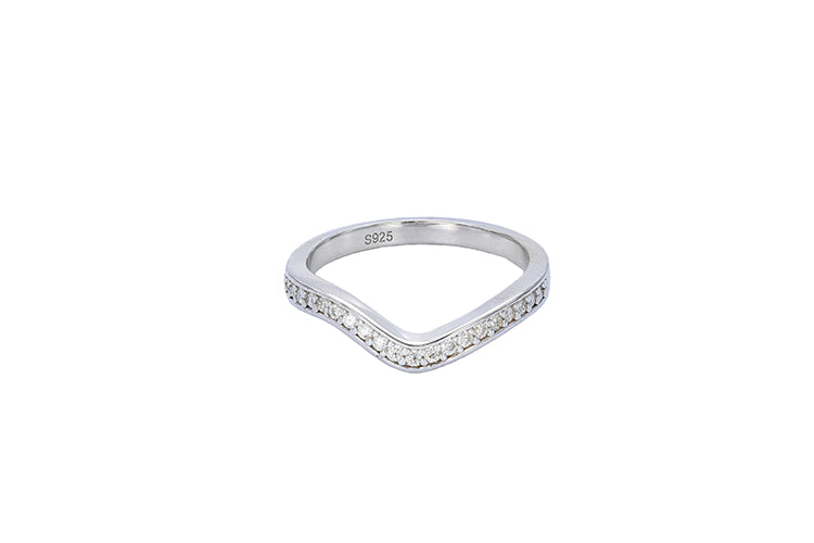 Anel Realeza Prata 925 e Moissanite XYR101496