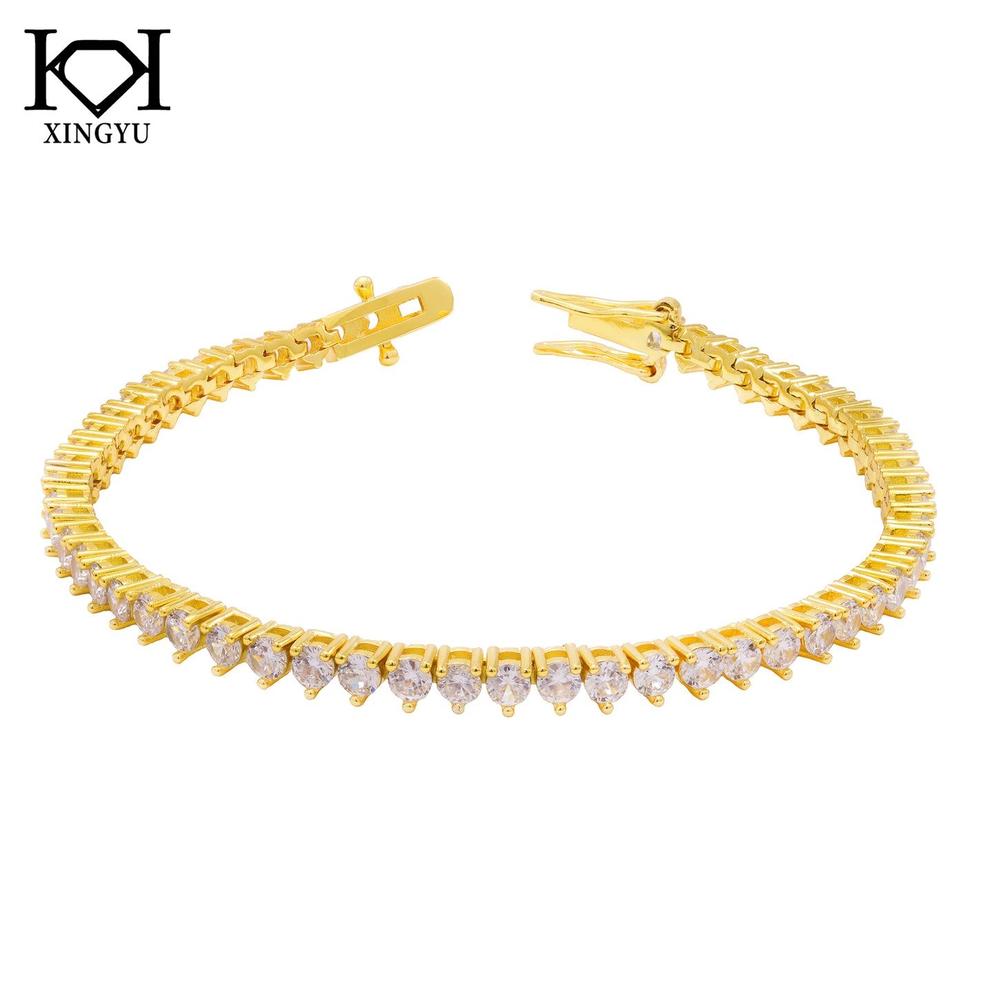 Pulseira Riviera crystal Pulseira A0028 手链