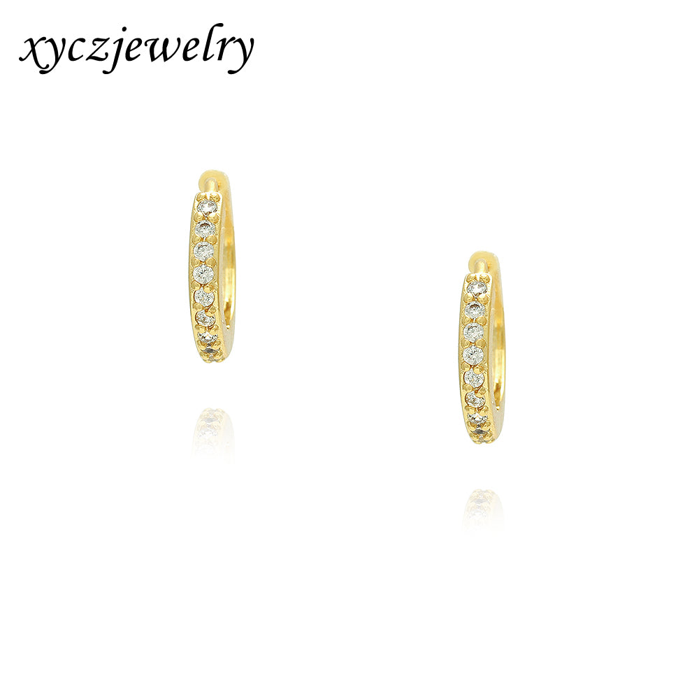 Brincos Argolinhas cravejadas XYS101097