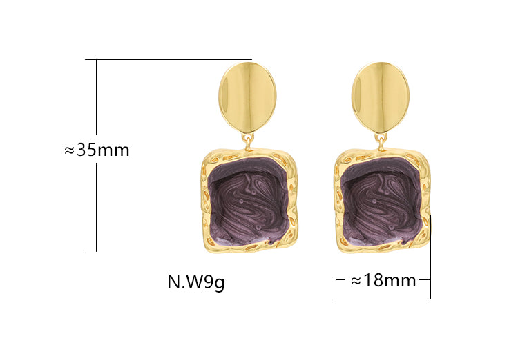 Brinco Ametista - CCG1014
