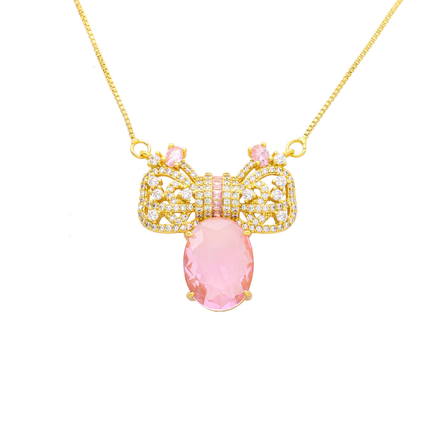 colar Laço Encantador - XYS101222