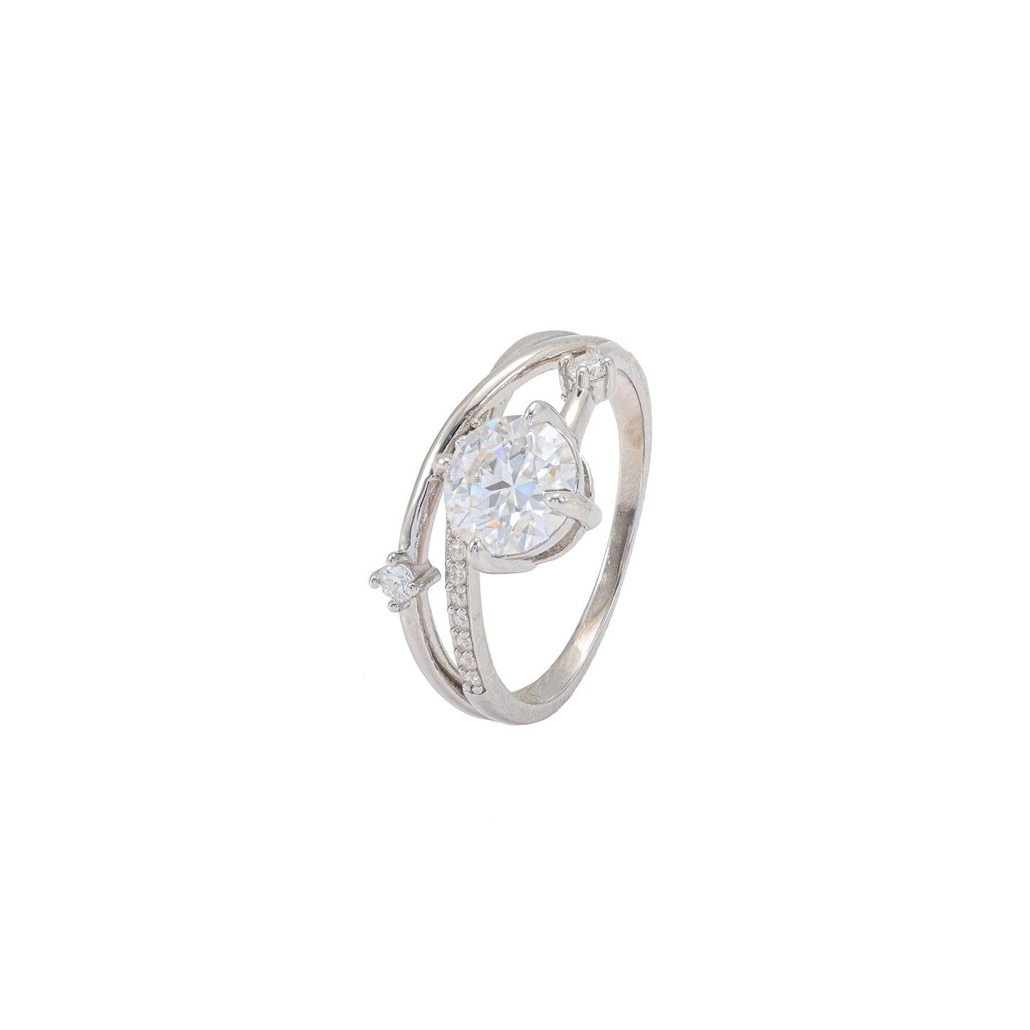 Anel Estelar Moissanite XYR101458