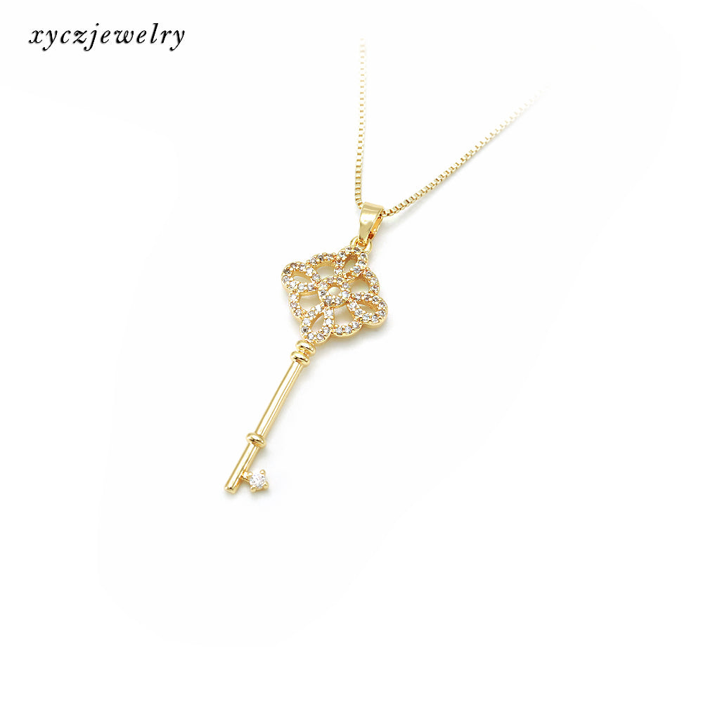 Colar Pingente de Chave XYP100986