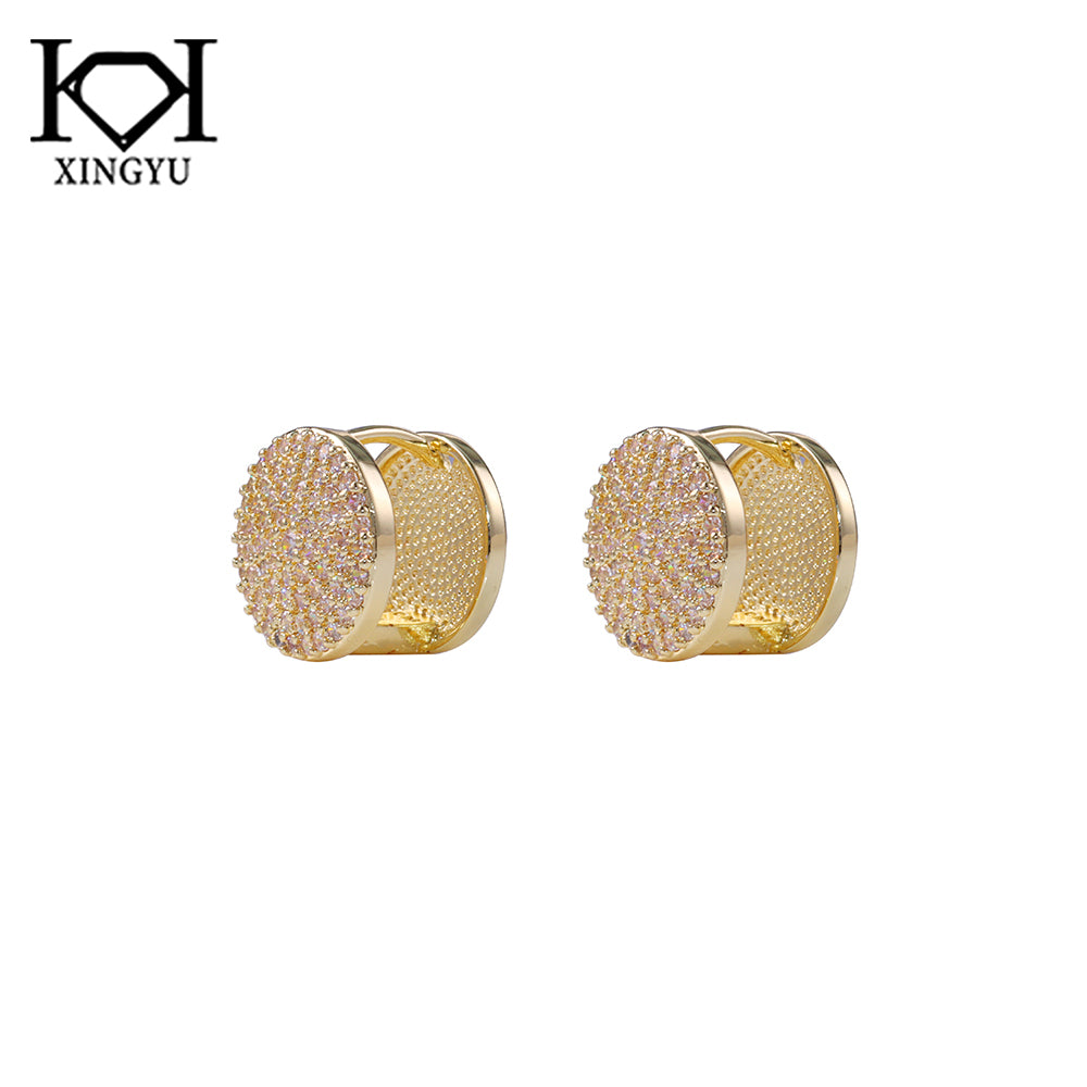 Brincos Cravejados Luxo DCG0592