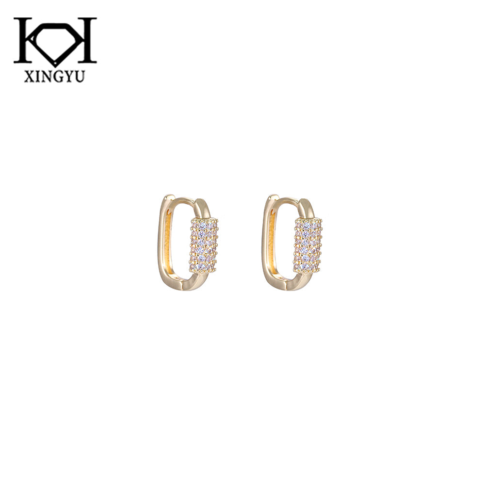 Brincos Argola Quadrada DCG0720