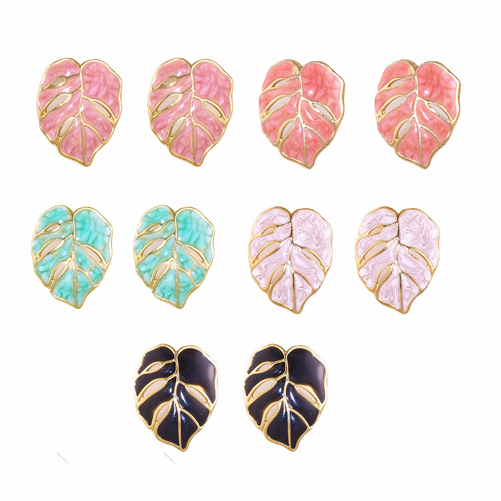 Brincos Folhas ECG0071