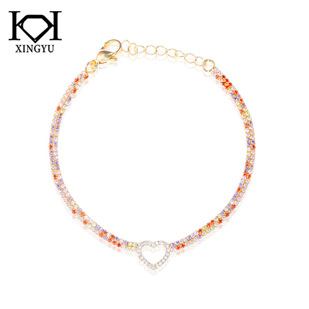 Pulseira Riviera Coracao delicado DCG1032