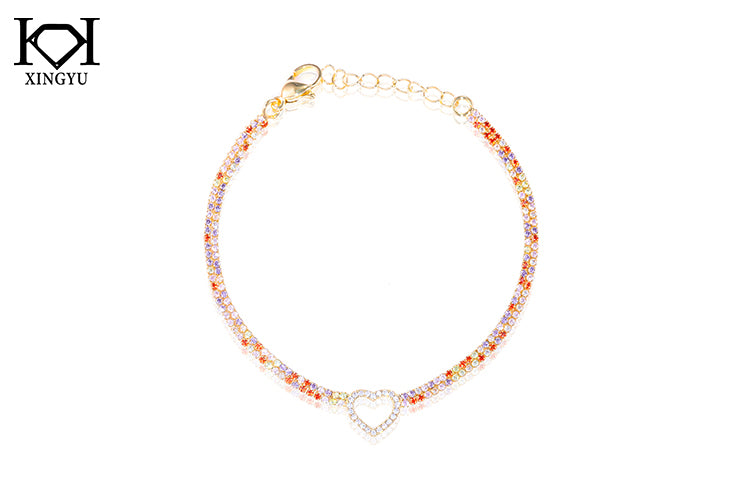 Pulseira Riviera Coracao delicado DCG1032