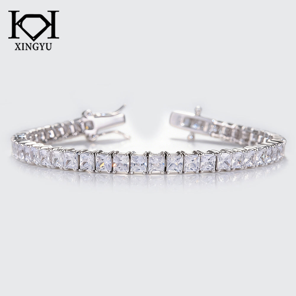 Pulseira luxo 17.5CM prata 925 CH00628