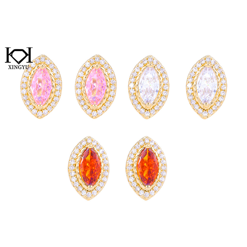 Brincos Gotas Cravejadas Sublime DCG0869
