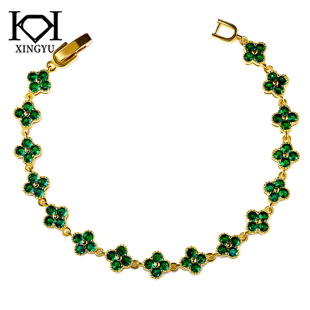 Pulseira Riviera Flowers colors 17 cm DCG0827
