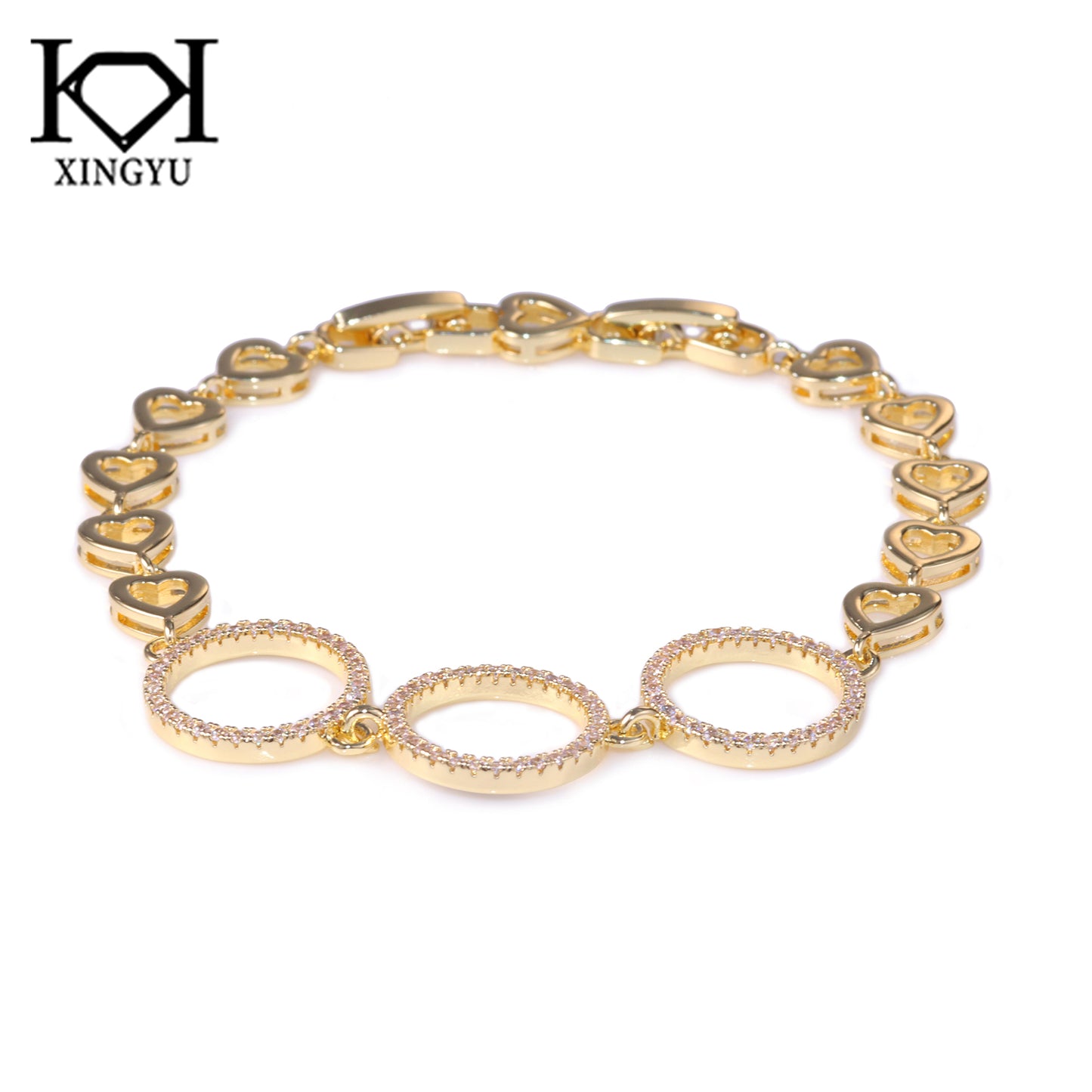 Pulseira aros craveajado DCG0477