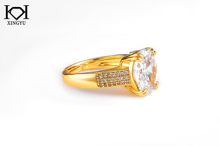 Anel Solitario Puro Glamour DCG1489