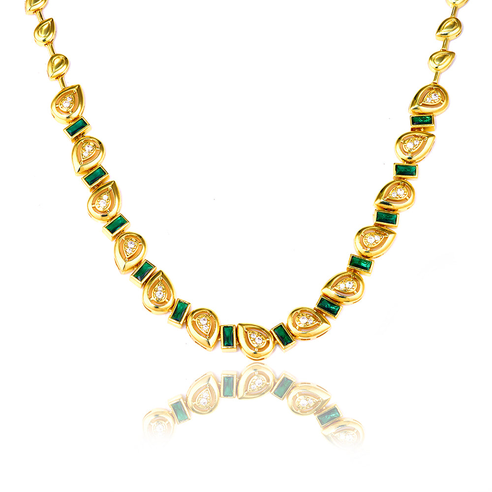 Colar Emerald Glow YE0026