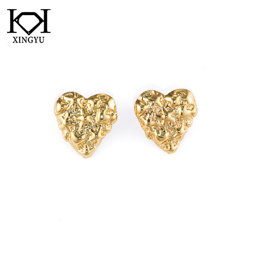 Brincos Coracoes de Luxo ECG0225