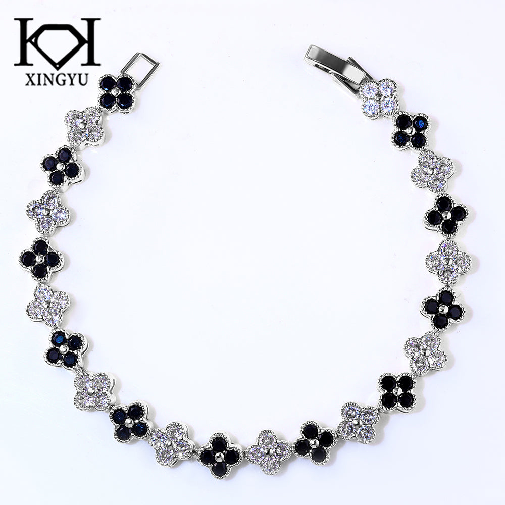 Pulseira Riviera Flowers colors 18 cm DCG0987
