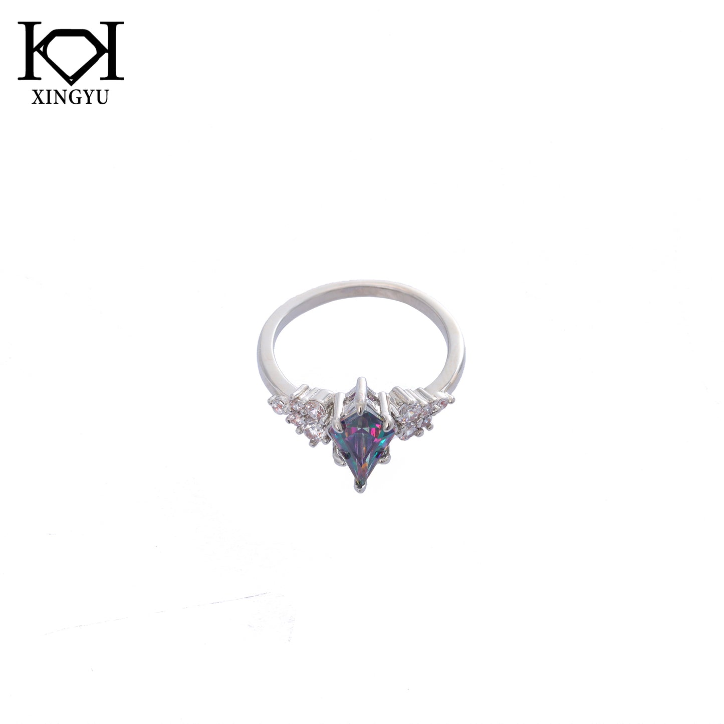 Anel Realeza Diamante de Alto Carbono XYS101514