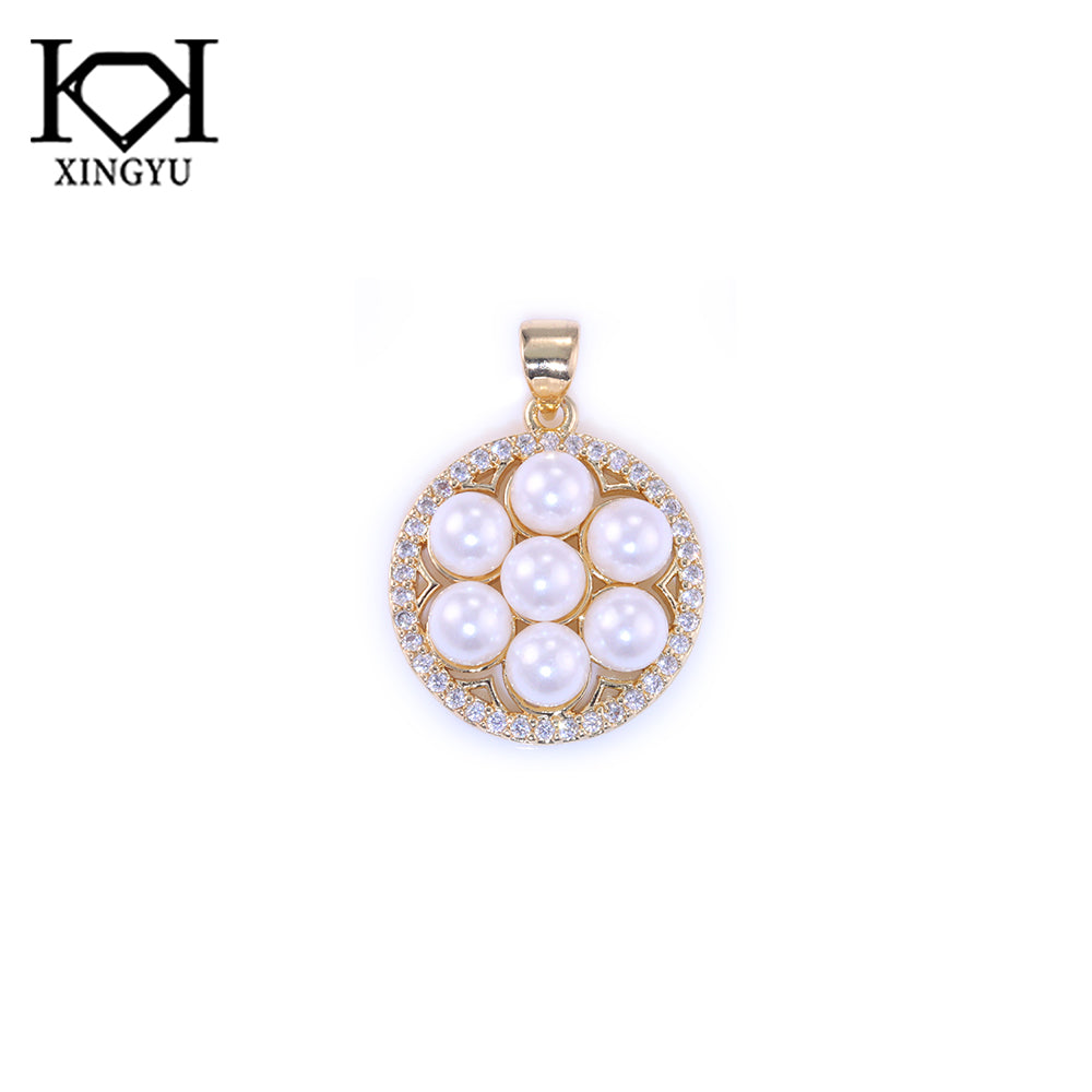 Pingente Mandala perola DCG0684