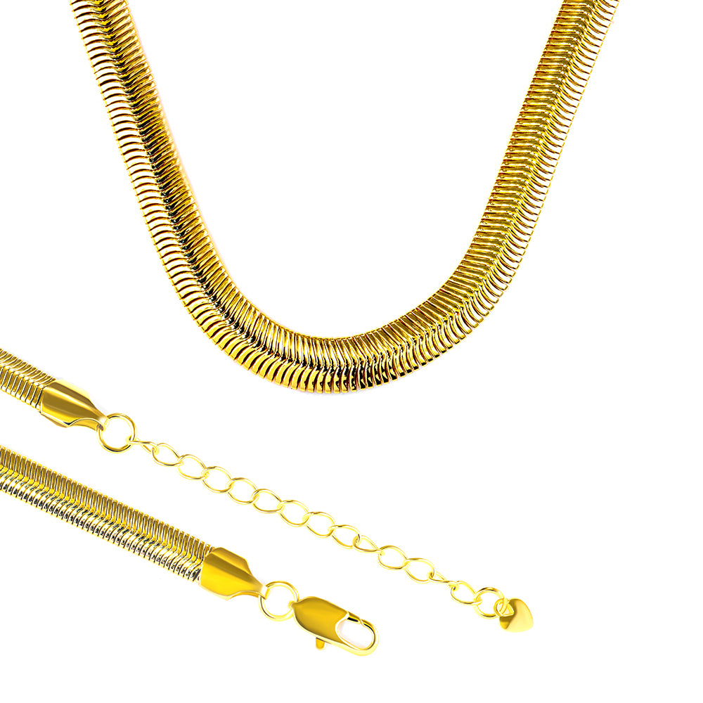Colar Malha com Extensor 45com+ 5 6mm DCG1124