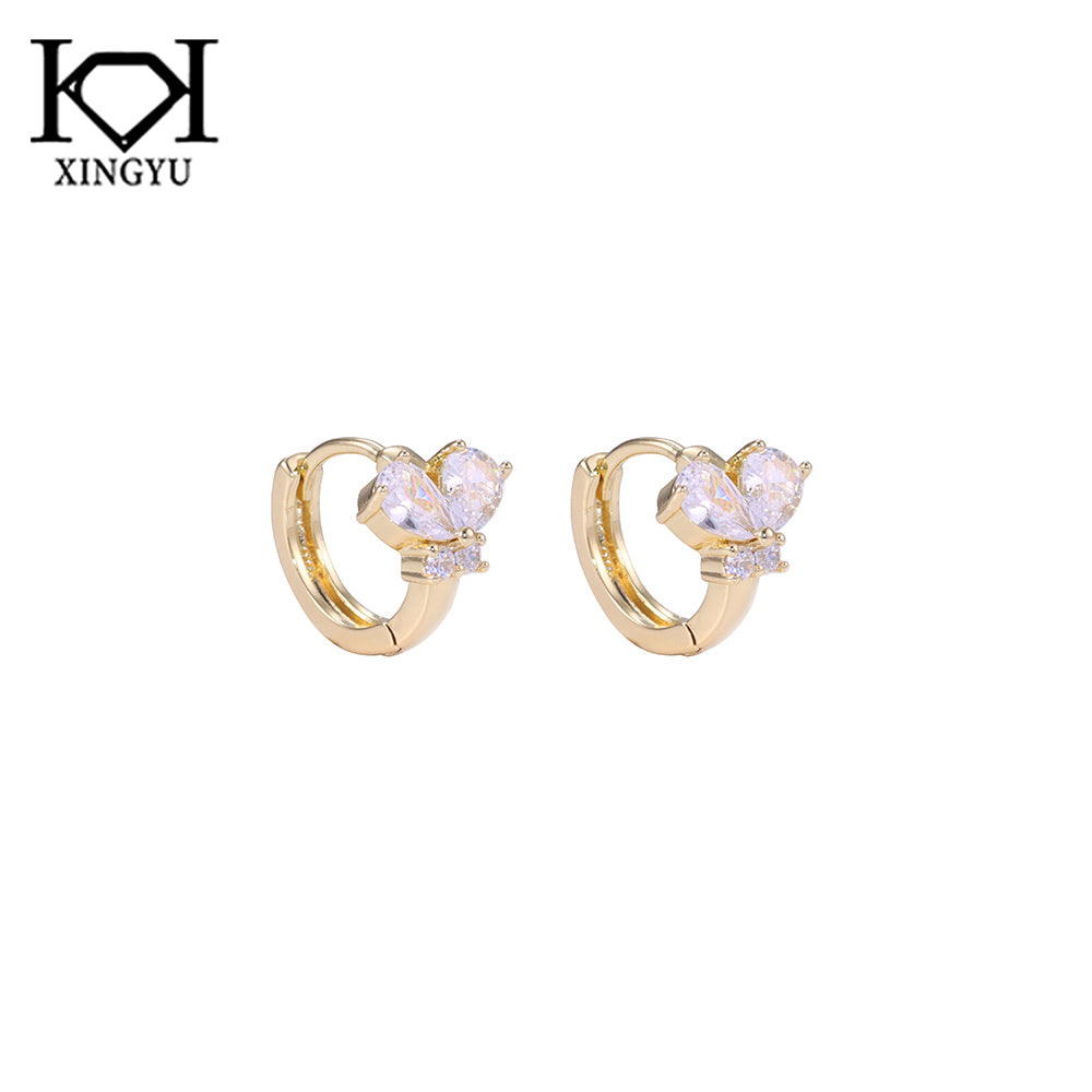 Brincos Argola Borboleta DCG0710