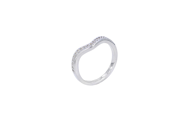 Anel Realeza Prata 925 e Moissanite XYR101496