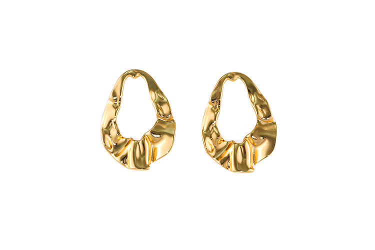 Brincos Argolas Organicas ECG0237